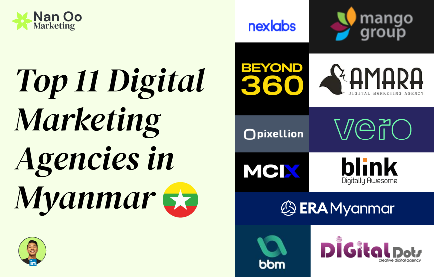 Top 11 Digital Marketing Agencies in Myanmar